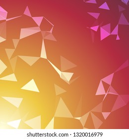 Abstract geometric color background, vector illustration.