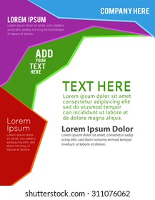 Abstract  geometric color cubes background for your design. Vector illustration.