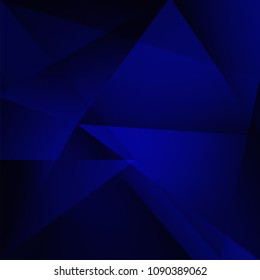 Abstract geometric color full modern for text message with layer background, vector illustration