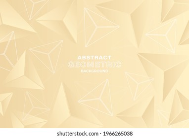 Resumen del fondo de degradado de color geométrico. Triángulos superpuestos modernos. Diseño mínimo. Puede utilizarse en diseño de portada, publicidad, afiche, banner, libro