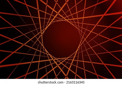 Abstract geometric color rounded lines design background
