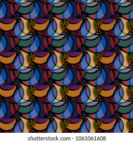 Abstract geometric color seamless pattern for new background.