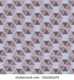 Abstract geometric color seamless pattern for new background.