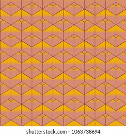 Abstract geometric color seamless pattern for new background.