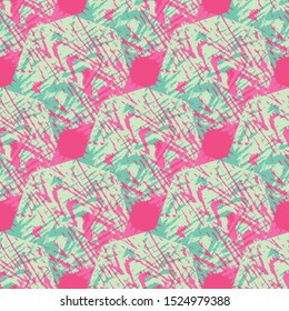 Abstract geometric colored background in the style of graffiti. Qualitative illustration for your design.