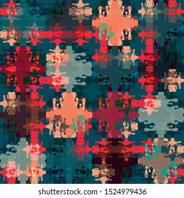 Abstract geometric colored background in the style of graffiti. Qualitative illustration for your design.