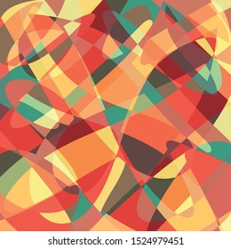 Abstract geometric colored background in the style of graffiti. Qualitative illustration for your design
