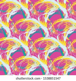Abstract geometric colored background in the style of graffiti. Qualitative illustration for your design.