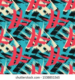 Abstract geometric colored background in the style of graffiti. Qualitative illustration for your design.