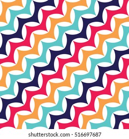 Abstract geometric colored graphic design deco pattern