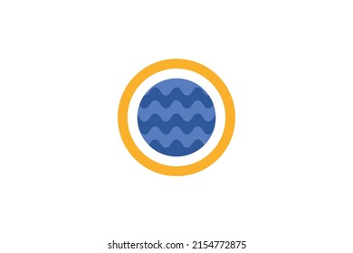 Abstract and Geometric Colored Logo