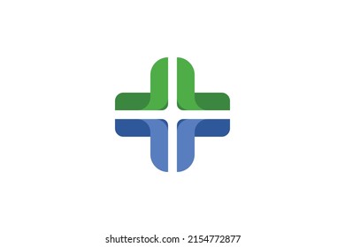 Abstract and Geometric Colored Logo