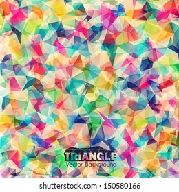 Abstract geometric colorful background. 