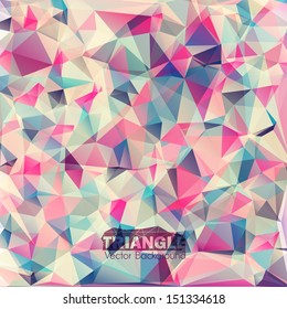 Abstract geometric colorful background. 