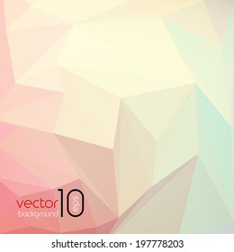 Abstract geometric colorful background