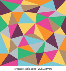 Abstract geometric colorful background