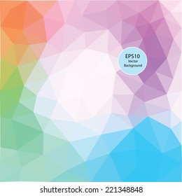 Abstract geometric colorful background.