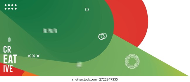 Abstract geometric colorful background for creative design projects