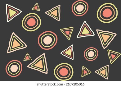 abstraktes geometrisches Hintergrunddesign 