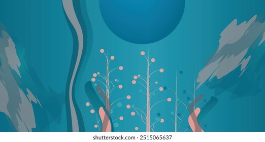 Abstract Geometric colorful background design for modern design, printable posters, banners, template concept design