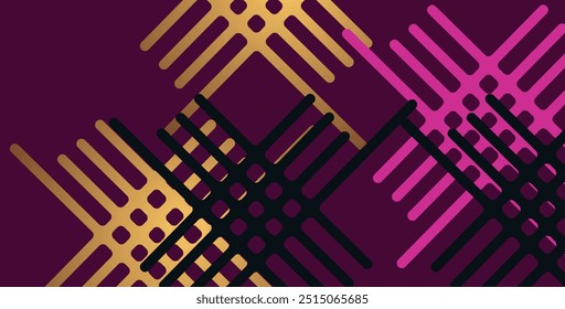 Abstract Geometric colorful background design for modern design, printable posters, banners, template concept design