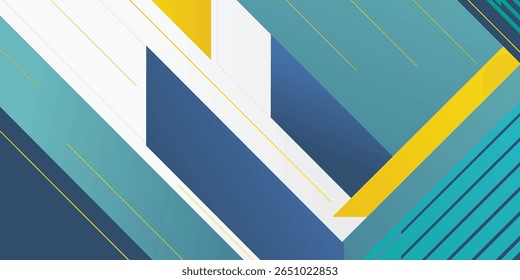 Abstract Geometric Colorful Background Design