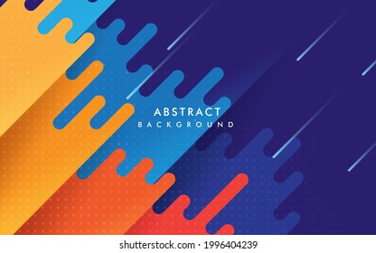 Abstract geometric colorful background diagonal stretch