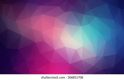 Abstract geometric colorful background flat style