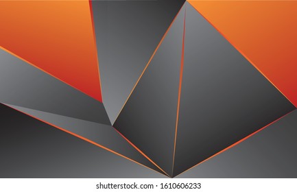 Abstract Geometric Colorful Background High Saturated Gradients Different Geometrical Shapes