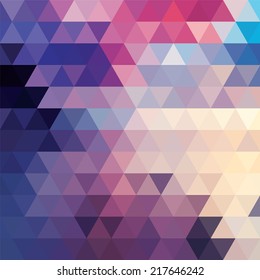 Abstract geometric colorful background, pattern design, vector illustration