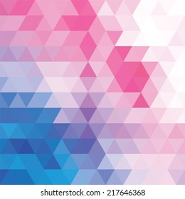 Abstract geometric colorful background, pattern design, vector illustration