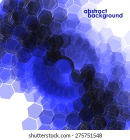 Abstract geometric colorful background from polygons. Vector illustration. Eps 10