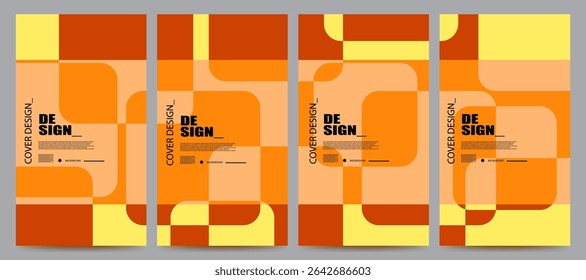 abstrakte geometrische bunte Hintergrund Set Design