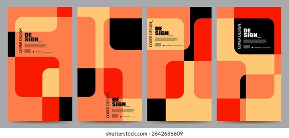 Diseño de fondo colorido geométrico abstracto