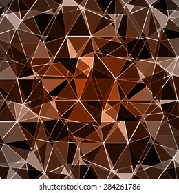 Abstract  geometric colorful background from triangles. Vector illustration. Eps 10