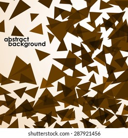 Abstract  geometric colorful background from triangles. Vector illustration. Eps 10