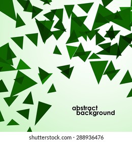 Abstract  geometric colorful background from triangles. Vector illustration. Eps 10