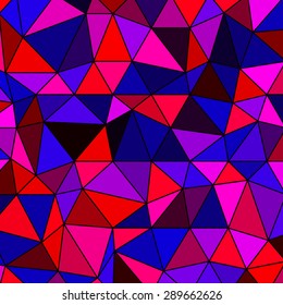 Abstract  geometric colorful background from triangles. Vector illustration. Eps 10