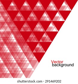 Abstract  geometric colorful background from triangles. Vector illustration. Eps 10