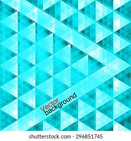 Abstract  geometric colorful background from triangles. Vector illustration. Eps 10