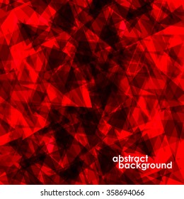 Abstract  geometric colorful background from triangles. Vector illustration. Eps 10