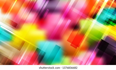 Abstract Geometric Colorful Background Vector Art