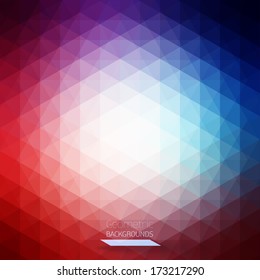 Abstract geometric colorful background. Vector Illustration, Graphic Design Useful For Your Design