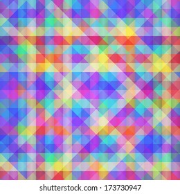 Abstract Geometric Colorful Background. Vector