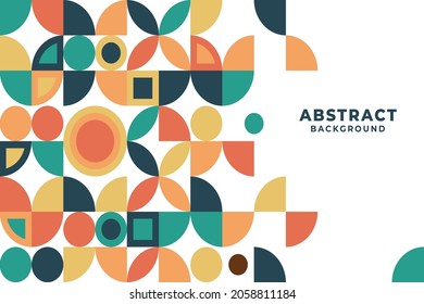 abstract geometric colorful background vector