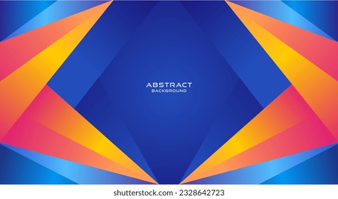 Abstract geometric colorful background vector