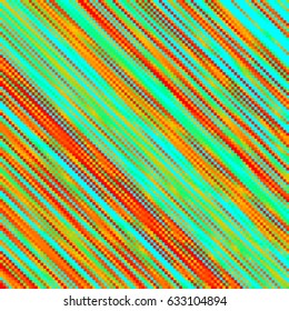 Abstract geometric colorful checkered background. Mosaic tiles of colorful geometric pattern. Stylish check design template for cover, print, banner, card, label. Vector mosaic frame background.