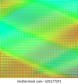 Abstract geometric colorful checkered background. Mosaic tiles of colorful geometric pattern. Stylish check design template for cover, print, banner, card, label. Vector mosaic frame background.