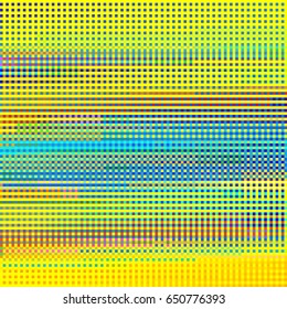 Abstract geometric colorful checkered background. Mosaic tiles of colorful geometric pattern. Stylish check design template for cover, print, banner, card, label. Vector mosaic frame background.