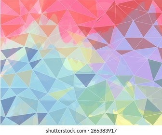 abstract geometric colorful design background
